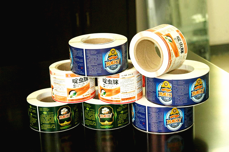 食品卷筒不干胶贴纸标签